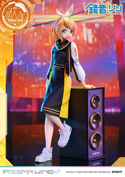 Vocaloid Piapro Characters Prisma Wing PVC Statue 1/7 Kagamine Rin (Art by lack) 21cm - Scale Statue - Prime 1 Studio - Hobby Figures UK