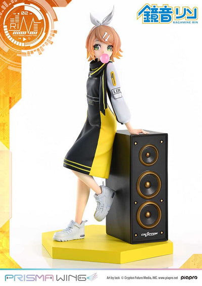 Vocaloid Piapro Characters Prisma Wing PVC Statue 1/7 Kagamine Rin (Art by lack) 21cm - Scale Statue - Prime 1 Studio - Hobby Figures UK
