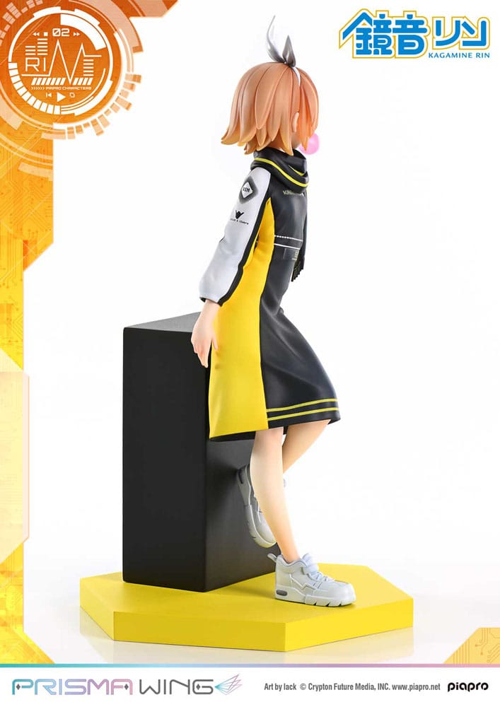 Vocaloid Piapro Characters Prisma Wing PVC Statue 1/7 Kagamine Rin (Art by lack) 21cm - Scale Statue - Prime 1 Studio - Hobby Figures UK