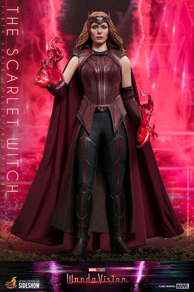 WandaVision Action Figure 1/6 The Scarlet Witch 28cm - Action Figures - Hot Toys - Hobby Figures UK