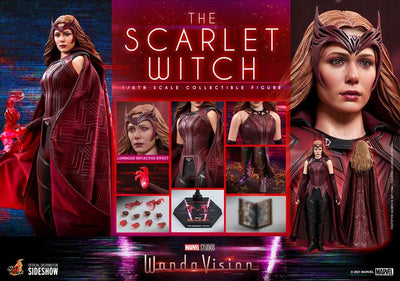 WandaVision Action Figure 1/6 The Scarlet Witch 28cm - Action Figures - Hot Toys - Hobby Figures UK