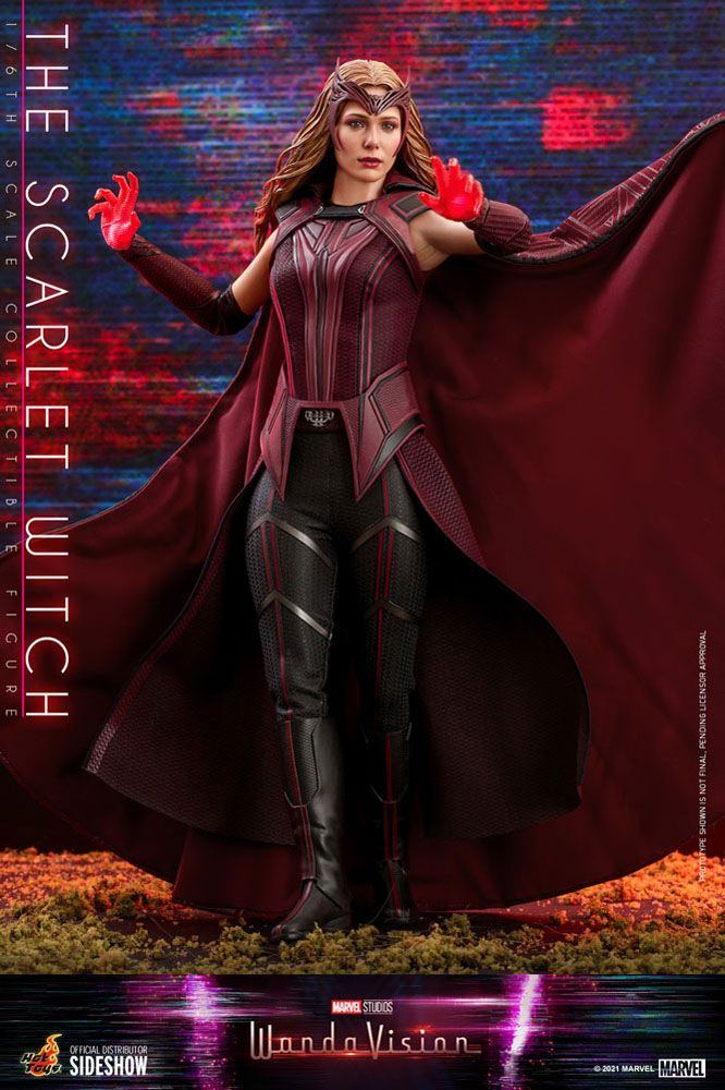 WandaVision Action Figure 1/6 The Scarlet Witch 28cm - Action Figures - Hot Toys - Hobby Figures UK
