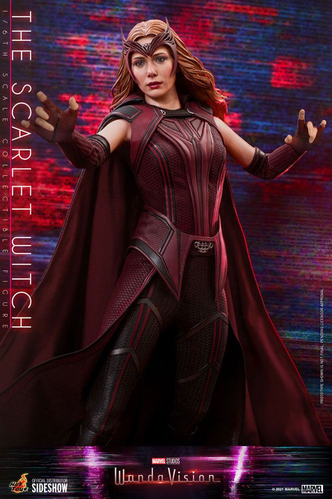 WandaVision Action Figure 1/6 The Scarlet Witch 28cm - Action Figures - Hot Toys - Hobby Figures UK