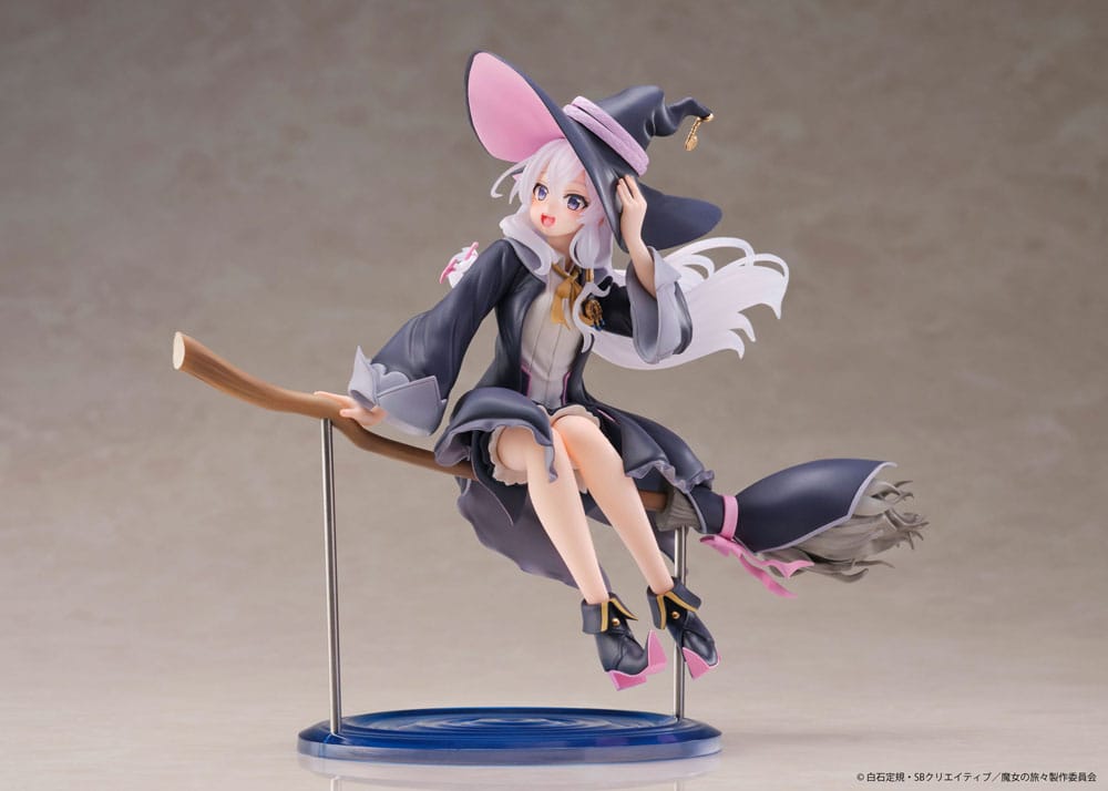 Wandering Witch: The Journey of Elaina AMP+ PVC Statue Elaina Witch Dress Ver. Reissue 20cm - Scale Statue - Taito Prize - Hobby Figures UK