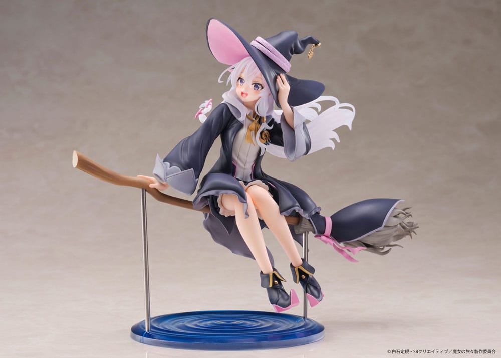 Wandering Witch: The Journey of Elaina AMP+ PVC Statue Elaina Witch Dress Ver. Reissue 20cm - Scale Statue - Taito Prize - Hobby Figures UK