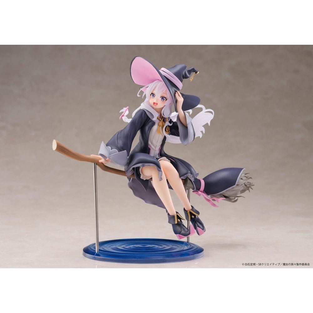 Wandering Witch: The Journey of Elaina AMP+ PVC Statue Elaina Witch Dress Ver. Reissue 20cm - Scale Statue - Taito Prize - Hobby Figures UK