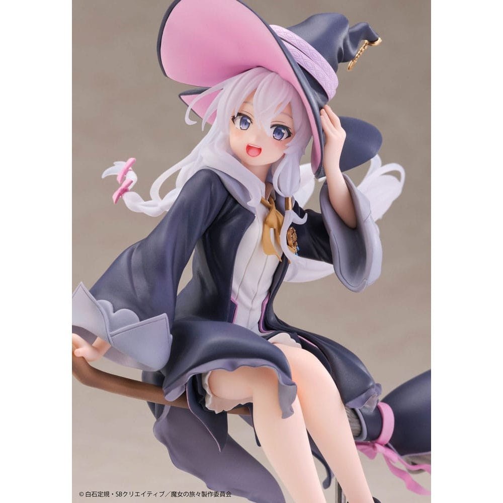 Wandering Witch: The Journey of Elaina AMP+ PVC Statue Elaina Witch Dress Ver. Reissue 20cm - Scale Statue - Taito Prize - Hobby Figures UK