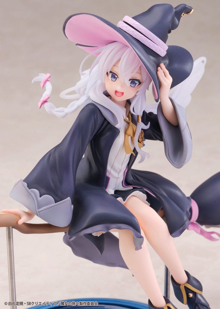 Wandering Witch: The Journey of Elaina AMP+ PVC Statue Elaina Witch Dress Ver. Reissue 20cm - Scale Statue - Taito Prize - Hobby Figures UK