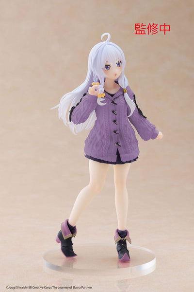 Wandering Witch: The Journey of Elaina Coreful PVC Statue Elaina Knit Dress Ver. - Scale Statue - Taito Prize - Hobby Figures UK