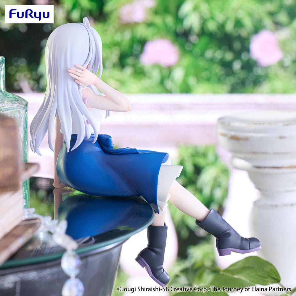 Wandering Witch: The Journey of Elaina Noodle Stopper PVC Statue Elaina Flared Skirt Ver. 14cm - Scale Statue - Furyu - Hobby Figures UK