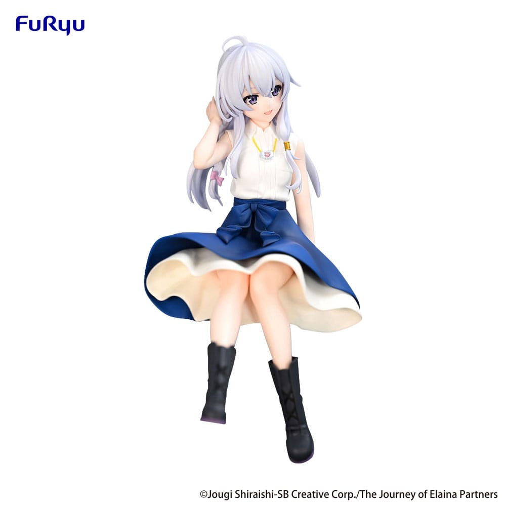 Wandering Witch: The Journey of Elaina Noodle Stopper PVC Statue Elaina Flared Skirt Ver. 14cm - Scale Statue - Furyu - Hobby Figures UK