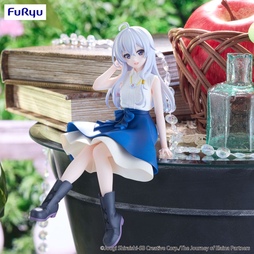 Wandering Witch: The Journey of Elaina Noodle Stopper PVC Statue Elaina Flared Skirt Ver. 14cm - Scale Statue - Furyu - Hobby Figures UK