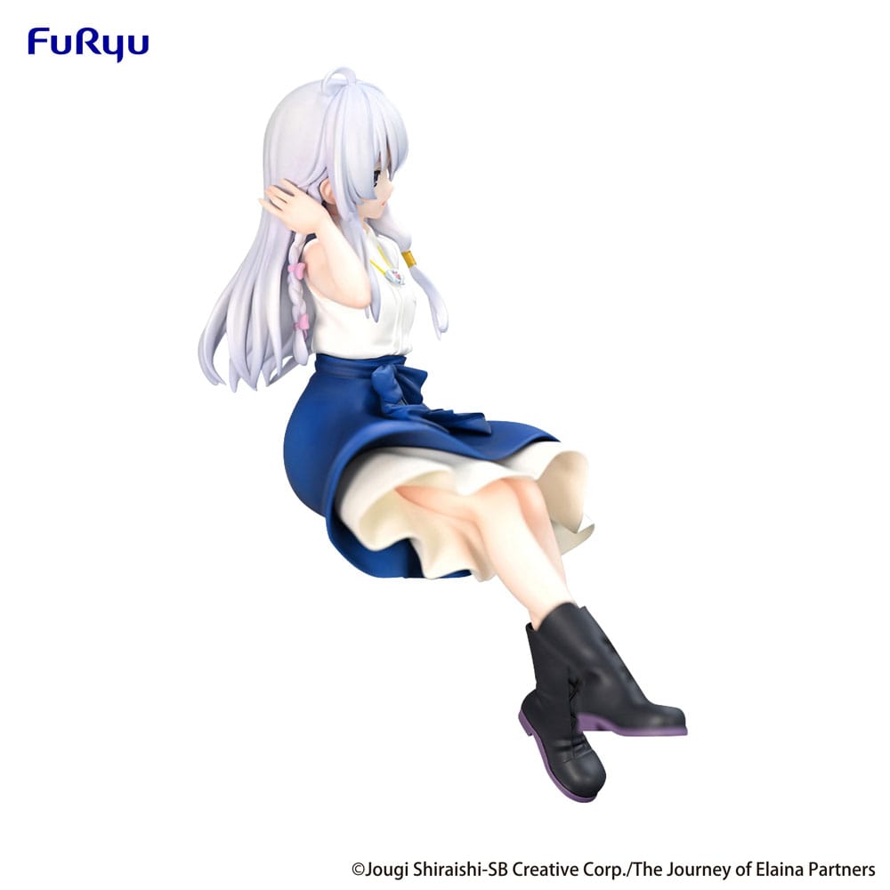 Wandering Witch: The Journey of Elaina Noodle Stopper PVC Statue Elaina Flared Skirt Ver. 14cm - Scale Statue - Furyu - Hobby Figures UK