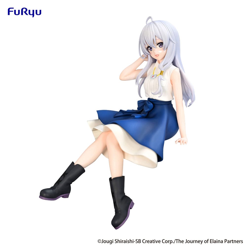Wandering Witch: The Journey of Elaina Noodle Stopper PVC Statue Elaina Flared Skirt Ver. 14cm - Scale Statue - Furyu - Hobby Figures UK