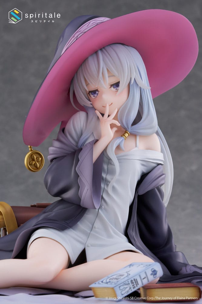 Wandering Witch: The Journey of Elaina Spiritale PVC Statue 1/6 Elaina Rest Ver. 16cm - Scale Statue - Taito Prize - Hobby Figures UK