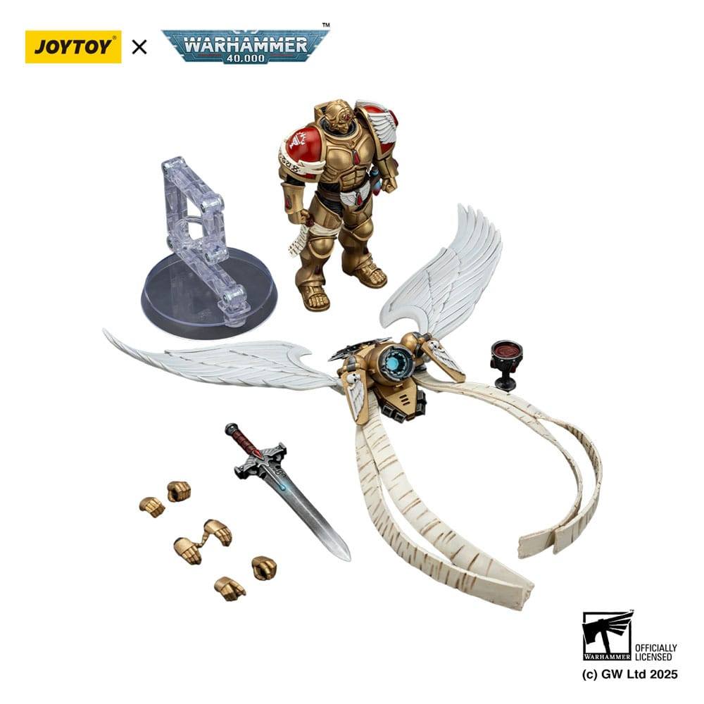 Warhammer 40,000 Action Figure 1/18 Blood Angels The Sanguinor with Encarmine Broadsword 12cm - Action Figures - Joy Toy (CN) - Hobby Figures UK