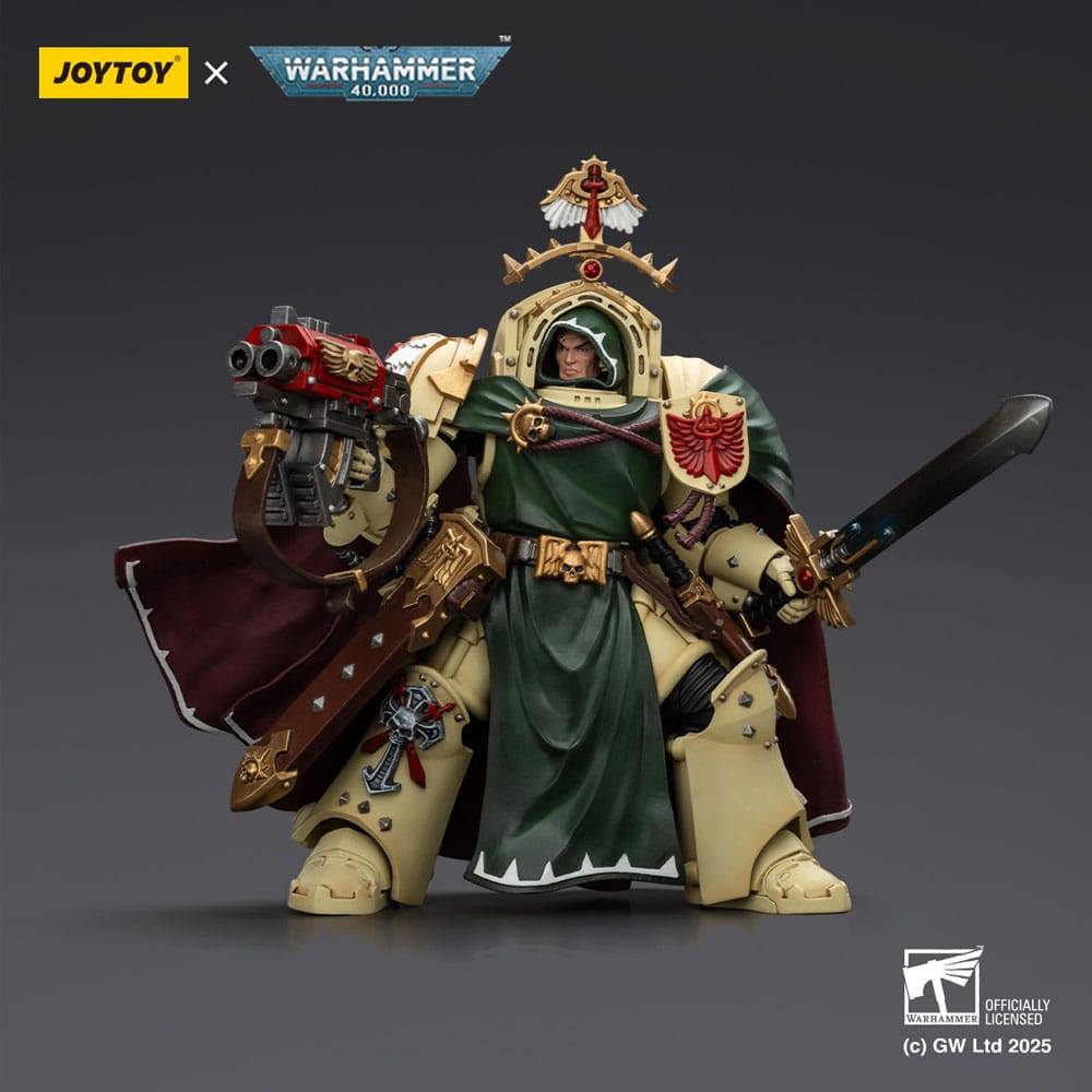Warhammer 40,000: Dark Angels Action Figure Belial Grand Master of The Deathwing With the Sword of Silence and Storm Bolter 14cm - Action Figures - Joy Toy (CN) - Hobby Figures UK