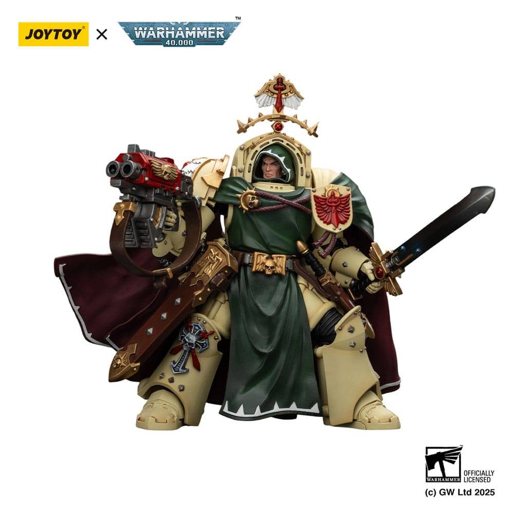 Warhammer 40,000: Dark Angels Action Figure Belial Grand Master of The Deathwing With the Sword of Silence and Storm Bolter 14cm - Action Figures - Joy Toy (CN) - Hobby Figures UK