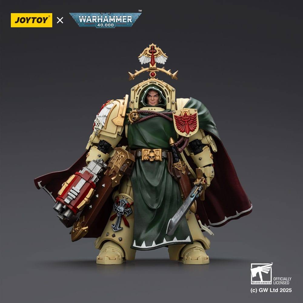 Warhammer 40,000: Dark Angels Action Figure Belial Grand Master of The Deathwing With the Sword of Silence and Storm Bolter 14cm - Action Figures - Joy Toy (CN) - Hobby Figures UK