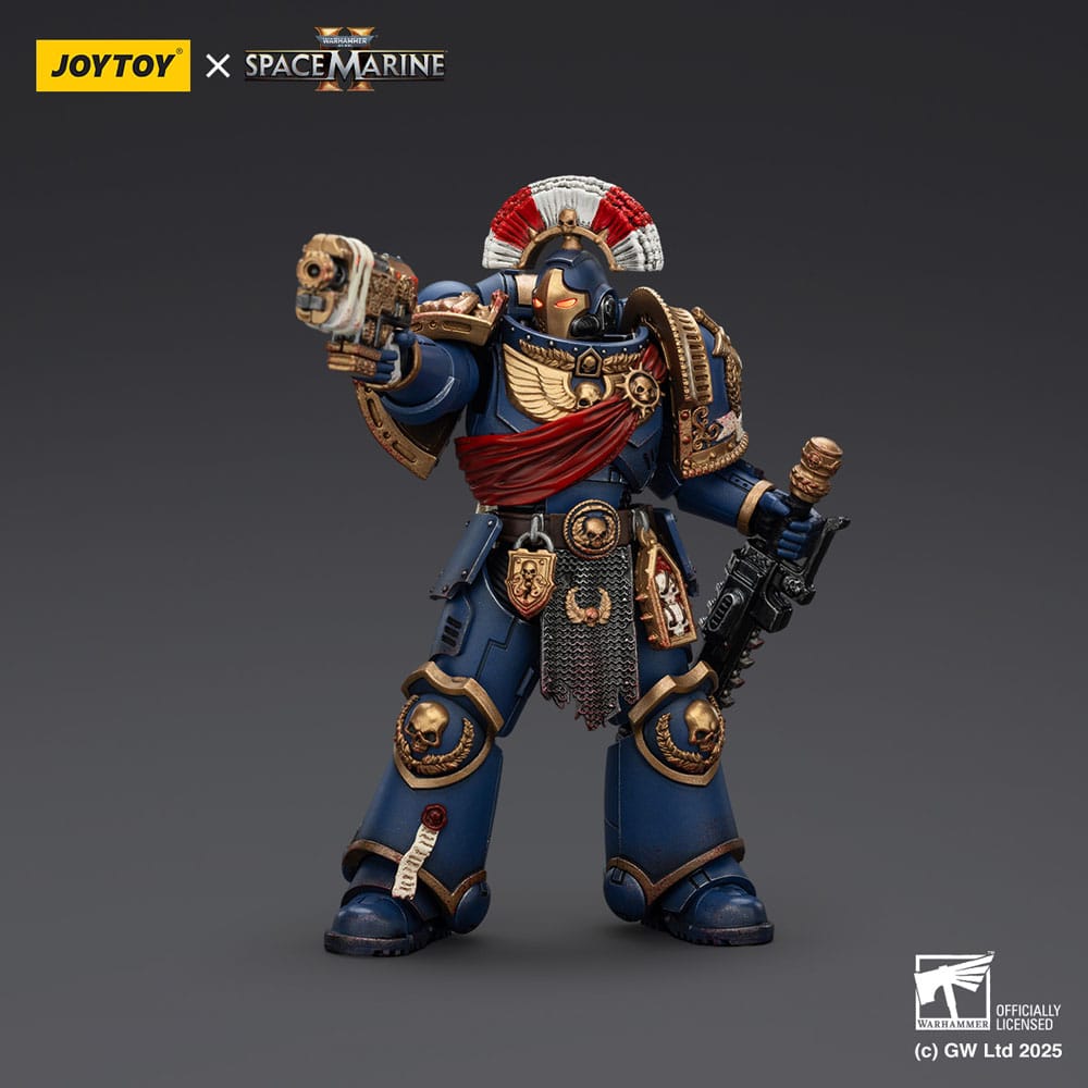Warhammer 40,000: Space Marine 2 Action Figure Ultramarines Relic Secundus Armour 20cm - Action Figures - Joy Toy (CN) - Hobby Figures UK