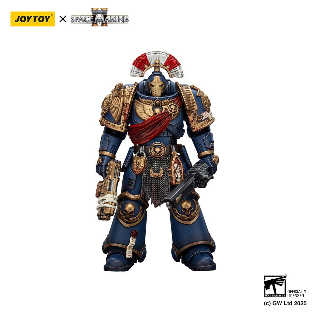 Warhammer 40,000: Space Marine 2 Action Figure Ultramarines Relic Secundus Armour 20cm - Action Figures - Joy Toy (CN) - Hobby Figures UK