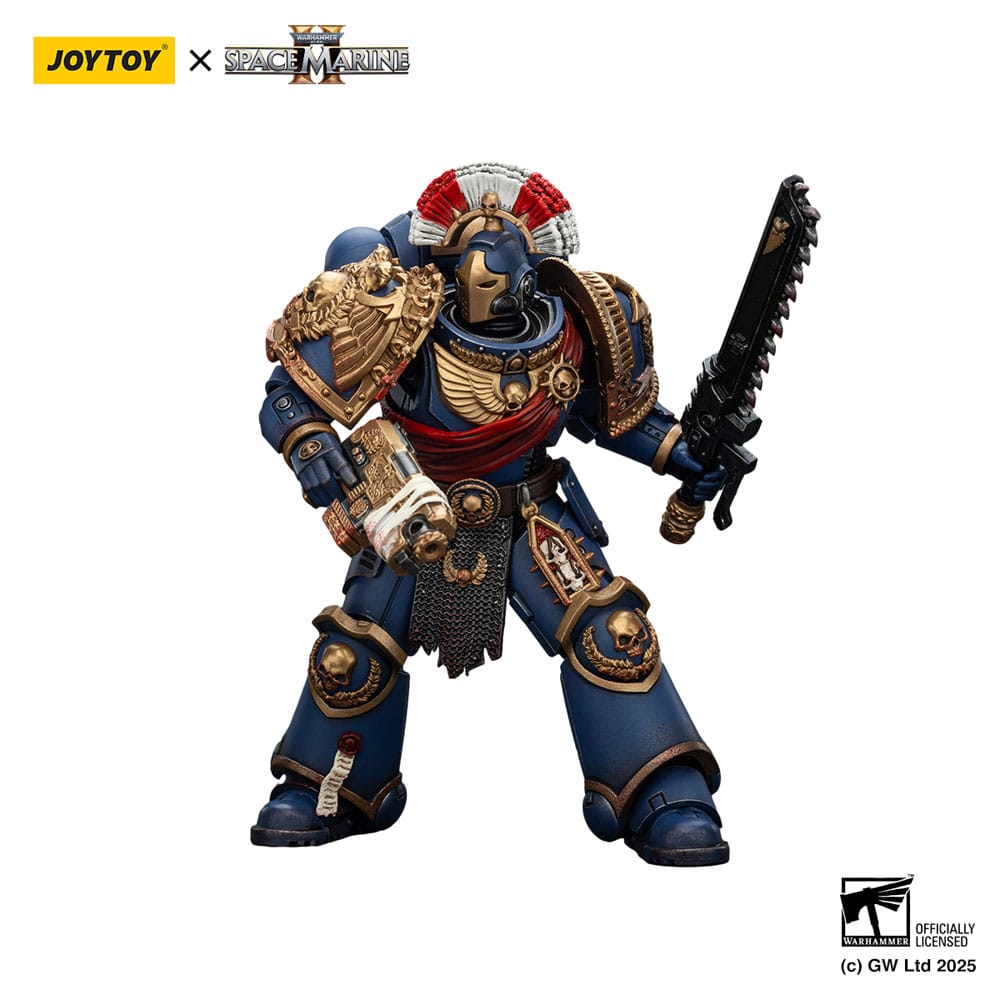 Warhammer 40,000: Space Marine 2 Action Figure Ultramarines Relic Secundus Armour 20cm - Action Figures - Joy Toy (CN) - Hobby Figures UK