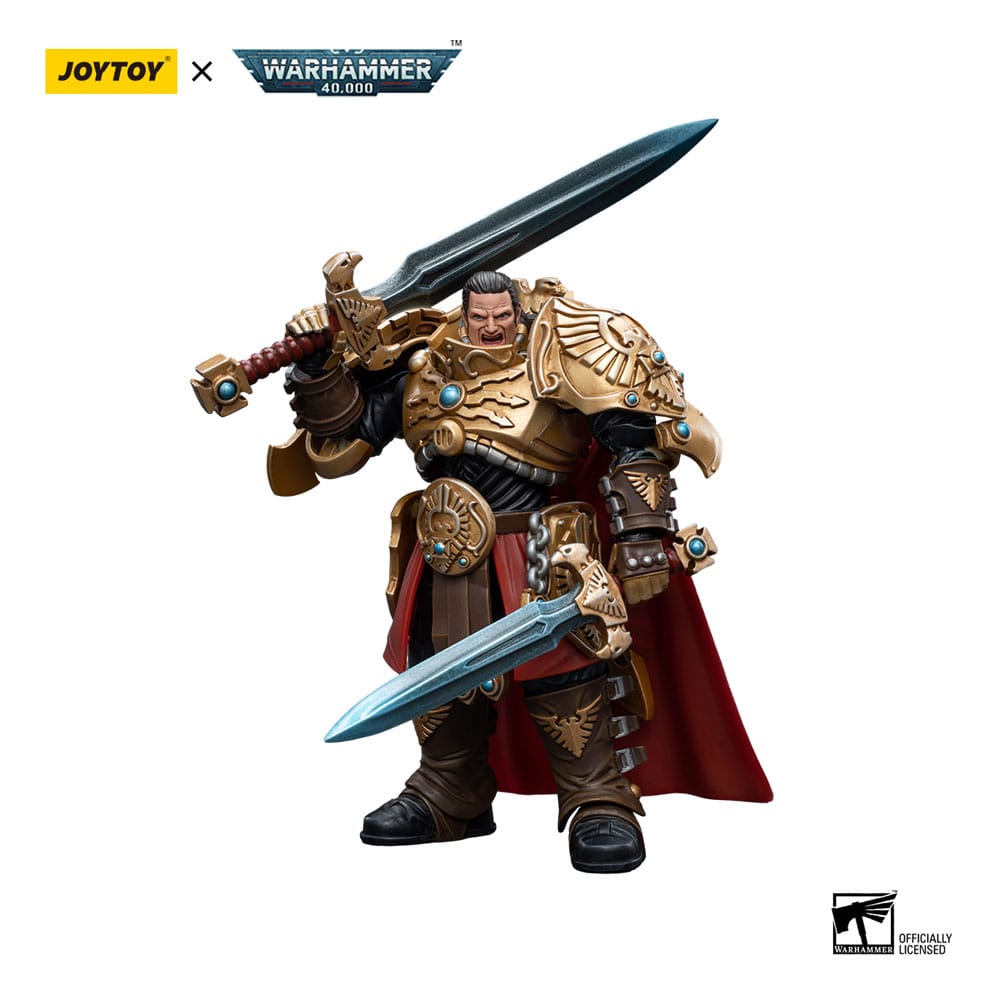 Warhammer 40k Action Figure 1/18 Adeptus Custodes Blade Champion 12cm - Action Figures - Joy Toy (CN) - Hobby Figures UK