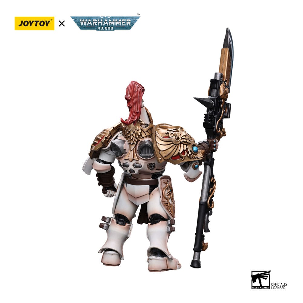 JOYTOY 1/18 Warhammer 40K Adeptus Custodes Guardia Con Lancia Guardiana - Action Figure 12,6 Cm