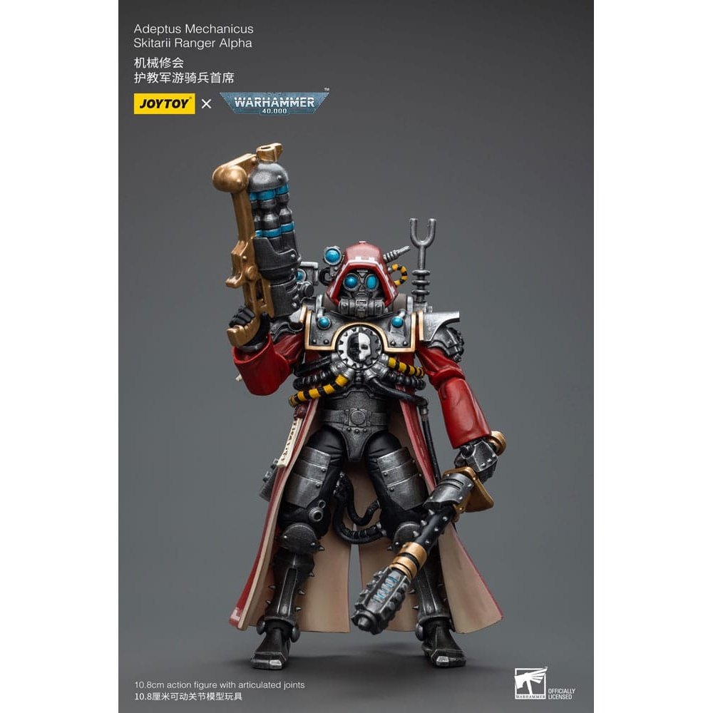 Warhammer 40k Action Figure 1/18 Adeptus Mechanicus Skitarii Ranger Alpha - Action Figures - Joy Toy (CN) - Hobby Figures UK