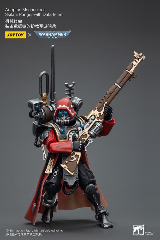 Warhammer 40k Action Figure 1/18 Adeptus Mechanicus Skitarii Ranger with Data-tether - Action Figures - Joy Toy (CN) - Hobby Figures UK