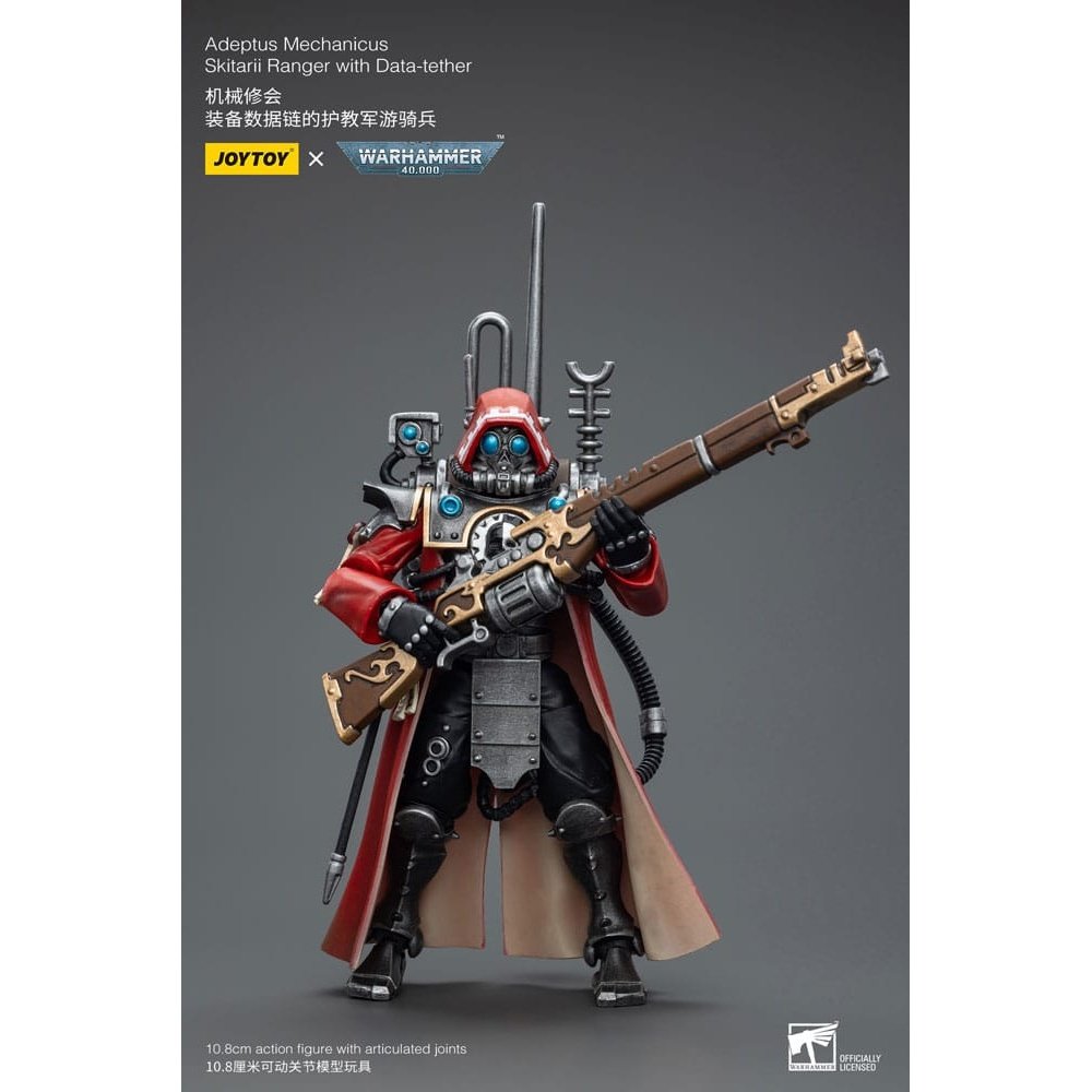 Warhammer 40k Action Figure 1/18 Adeptus Mechanicus Skitarii Ranger with Data-tether - Action Figures - Joy Toy (CN) - Hobby Figures UK