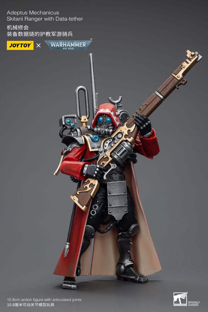 Warhammer 40k Action Figure 1/18 Adeptus Mechanicus Skitarii Ranger with Data-tether - Action Figures - Joy Toy (CN) - Hobby Figures UK