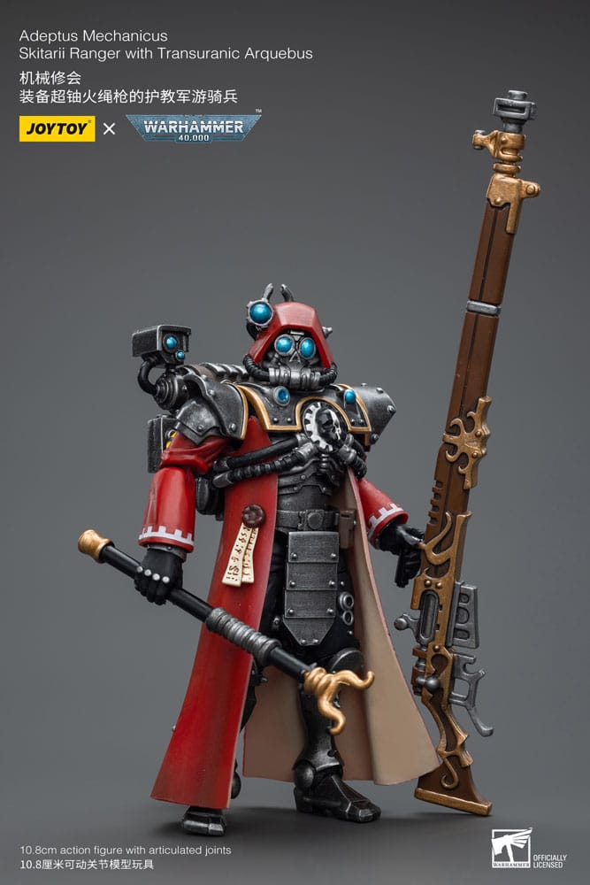 Warhammer 40k Action Figure 1/18 Adeptus Mechanicus Skitarii Ranger with Transuranic Arquebus - Action Figures - Joy Toy (CN) - Hobby Figures UK