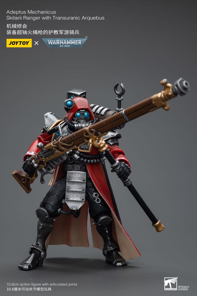 Warhammer 40k Action Figure 1/18 Adeptus Mechanicus Skitarii Ranger with Transuranic Arquebus - Action Figures - Joy Toy (CN) - Hobby Figures UK