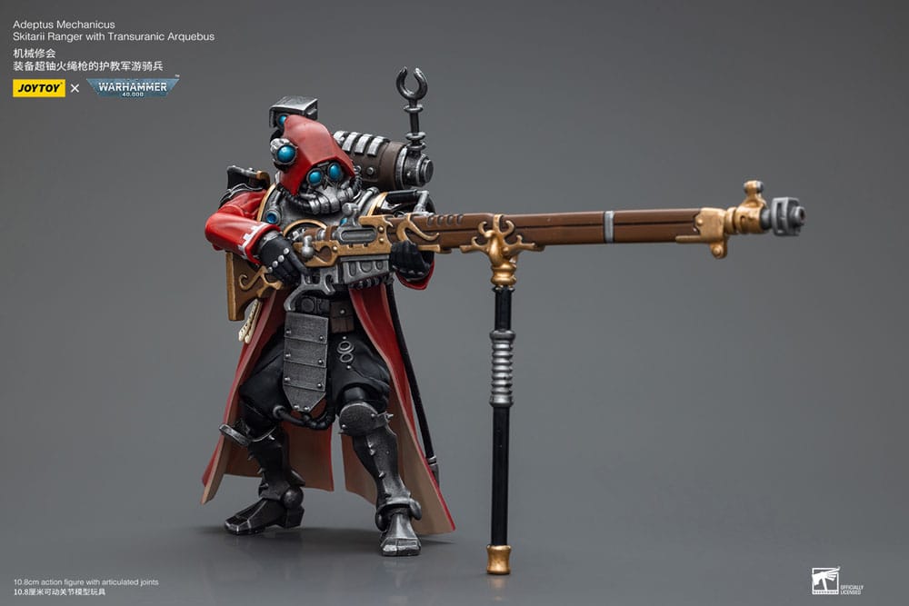 Warhammer 40k Action Figure 1/18 Adeptus Mechanicus Skitarii Ranger with Transuranic Arquebus - Action Figures - Joy Toy (CN) - Hobby Figures UK