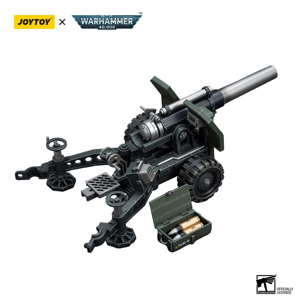 Warhammer 40k Action Figure 1/18 Astra Militarum Bombast Field Gun 12cm - Action Figures - Joy Toy (CN) - Hobby Figures UK