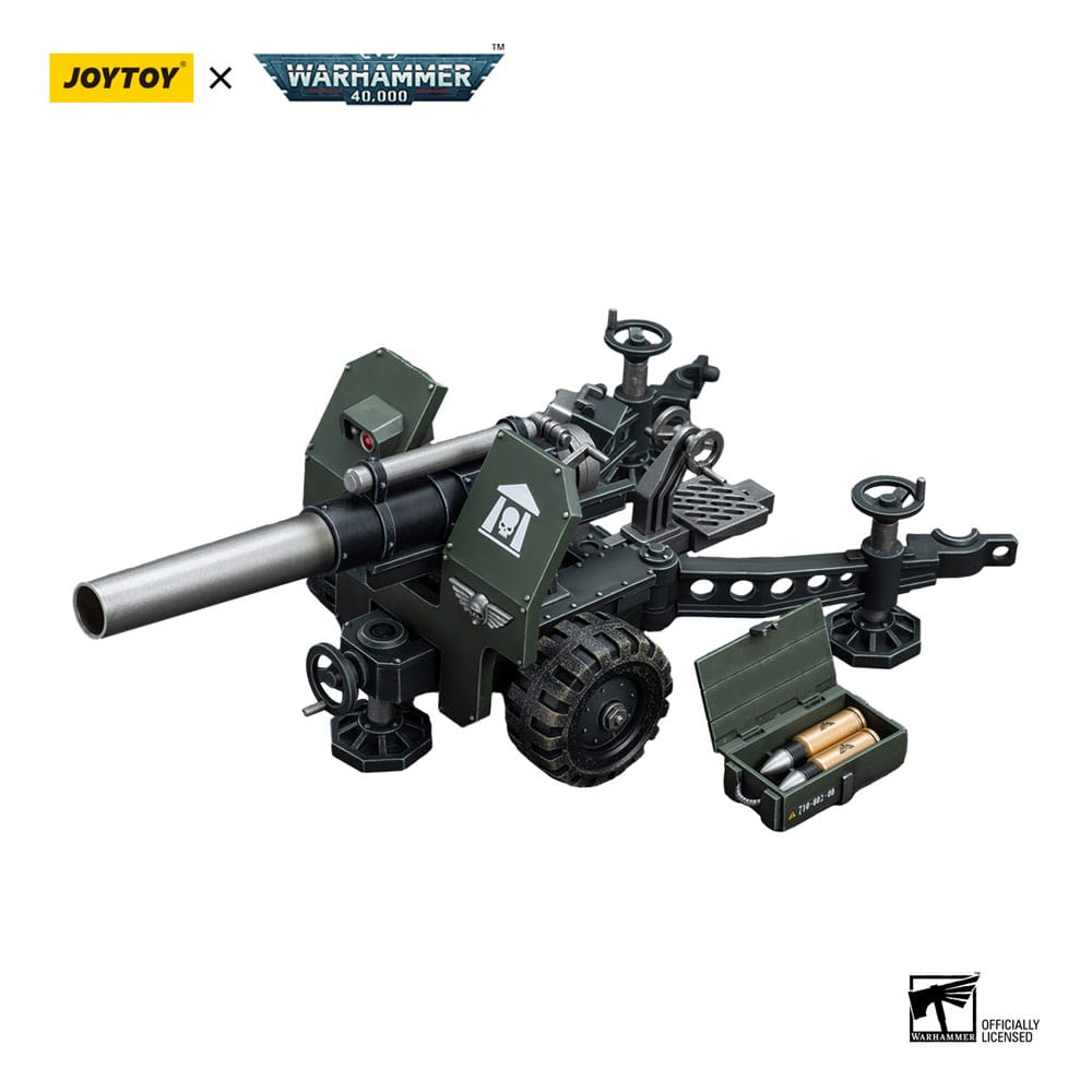 Warhammer 40k Action Figure 1/18 Astra Militarum Bombast Field Gun 12cm - Action Figures - Joy Toy (CN) - Hobby Figures UK