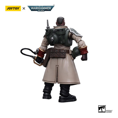 Warhammer 40k Action Figure 1/18 Astra Militarum Cadian Command Squad Commander with Power Sword 12cm - Action Figures - Joy Toy (CN) - Hobby Figures UK