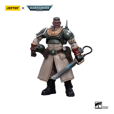 Warhammer 40k Action Figure 1/18 Astra Militarum Cadian Command Squad Commander with Power Sword 12cm - Action Figures - Joy Toy (CN) - Hobby Figures UK