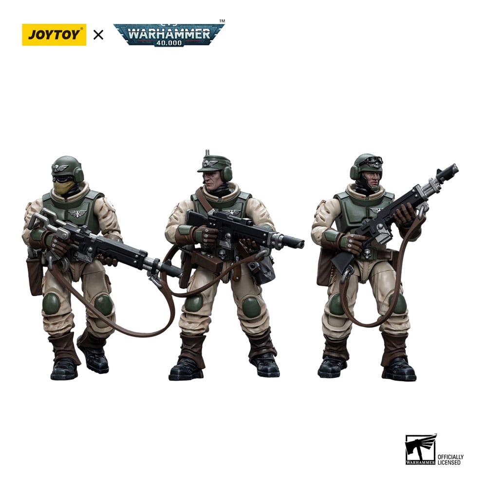 Warhammer 40k Action Figure 1/18 Astra Militarum Ordnance Team Malleus Rocket Launcher Ordnance Brigade 12cm - Action Figures - Joy Toy (CN) - Hobby Figures UK