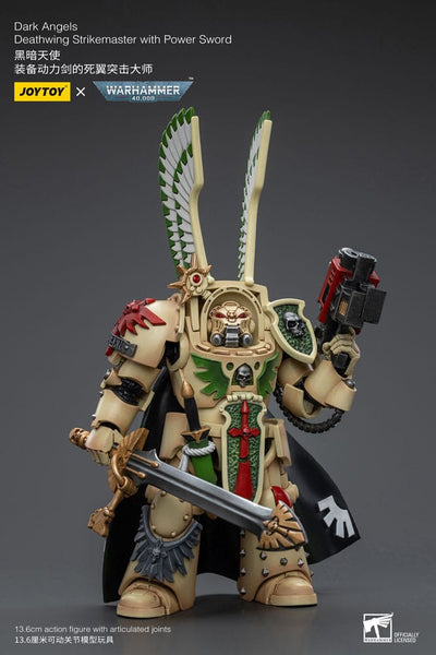 Warhammer 40k Action Figure 1/18 Dark Angels Deathwing Strikemaster with Power Sword 12cm - Action Figures - Joy Toy (CN) - Hobby Figures UK