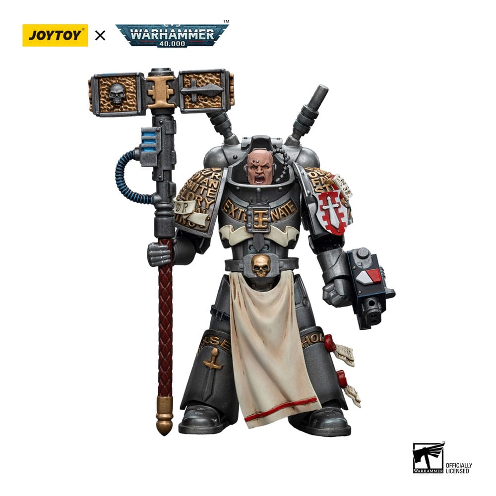 Warhammer 40k Action Figure 1/18 Grey Knights Interceptor Squad Interceptor Justicar 12cm - Action Figures - Joy Toy (CN) - Hobby Figures UK