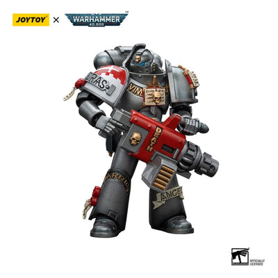 Warhammer 40k Action Figure 1/18 Grey Knights Strike Squad Grey Knight with Psycannon 12cm - Action Figures - Joy Toy (CN) - Hobby Figures UK