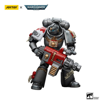 Warhammer 40k Action Figure 1/18 Grey Knights Strike Squad Grey Knight with Psycannon 12cm - Action Figures - Joy Toy (CN) - Hobby Figures UK