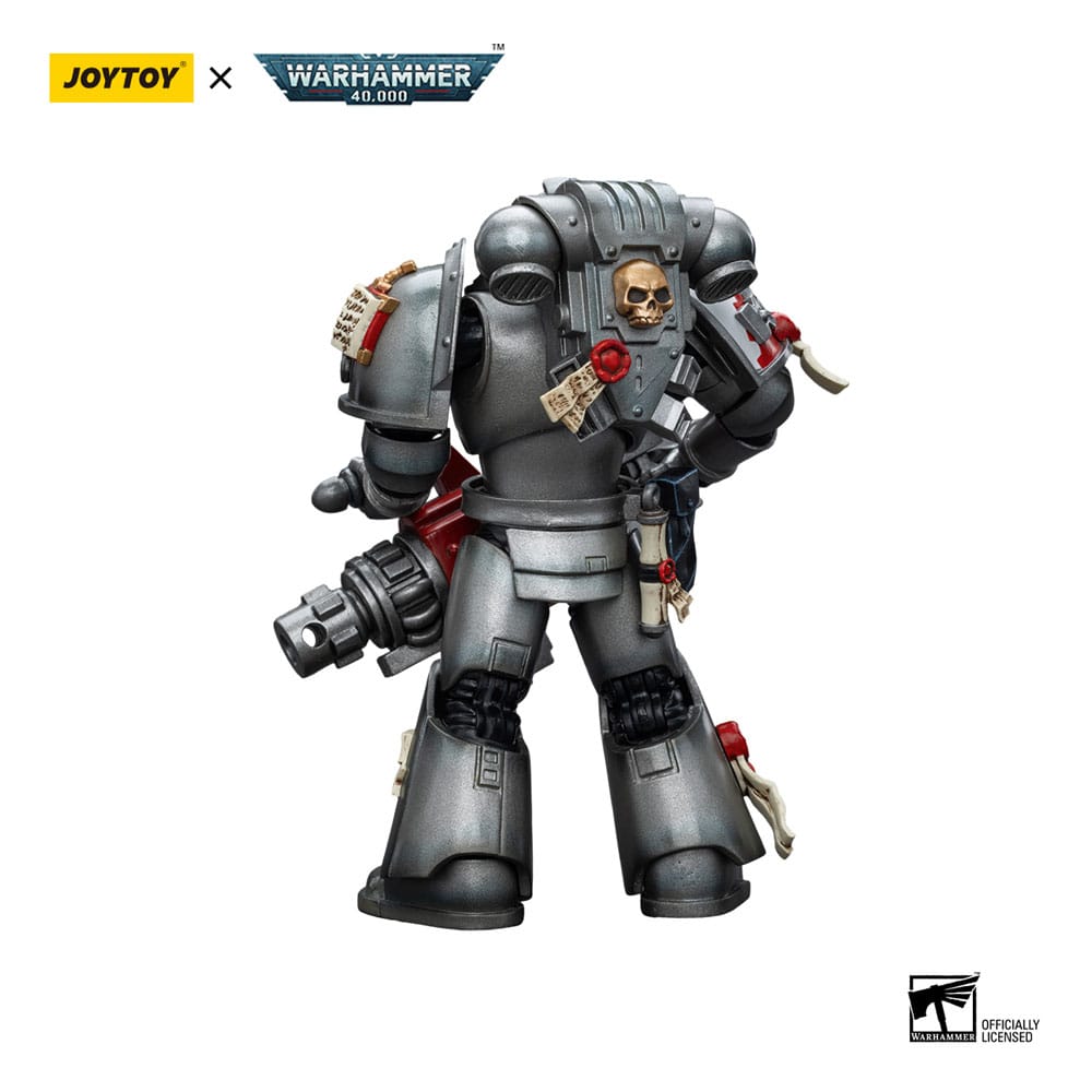 Warhammer 40k Action Figure 1/18 Grey Knights Strike Squad Grey Knight with Psycannon 12cm - Action Figures - Joy Toy (CN) - Hobby Figures UK