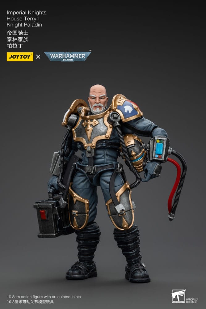 Warhammer 40k Action Figure 1/18 Imperial Knights House Terryn Knight Paladin 54cm - Action Figures - Joy Toy (CN) - Hobby Figures UK