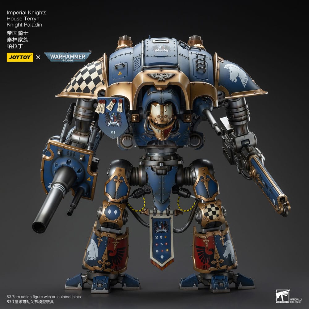 Warhammer 40k Action Figure 1/18 Imperial Knights House Terryn Knight Paladin 54cm - Action Figures - Joy Toy (CN) - Hobby Figures UK
