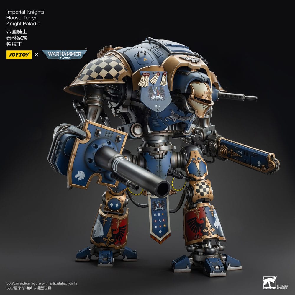 Warhammer 40k Action Figure 1/18 Imperial Knights House Terryn Knight Paladin 54cm - Action Figures - Joy Toy (CN) - Hobby Figures UK