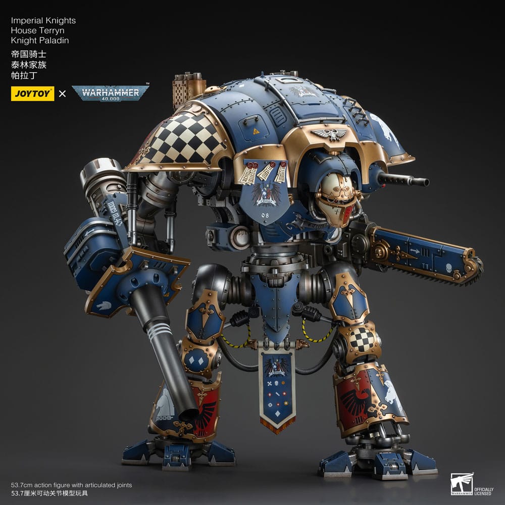 Warhammer 40k Action Figure 1/18 Imperial Knights House Terryn Knight Paladin 54cm - Action Figures - Joy Toy (CN) - Hobby Figures UK