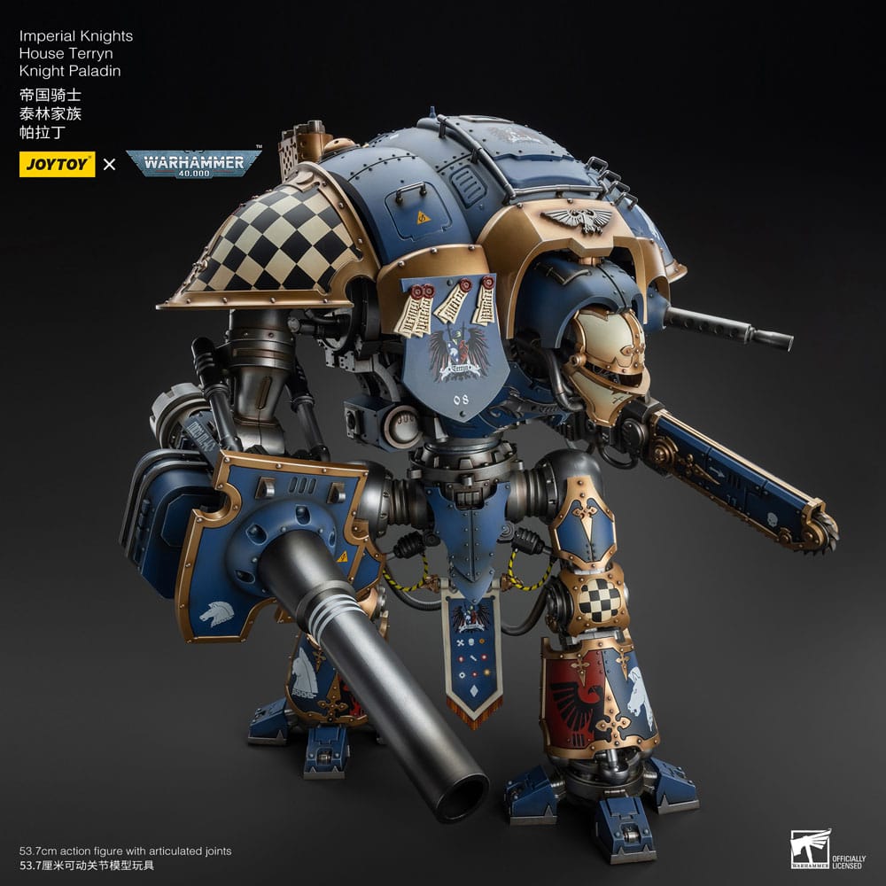 Warhammer 40k Action Figure 1/18 Imperial Knights House Terryn Knight Paladin 54cm - Action Figures - Joy Toy (CN) - Hobby Figures UK